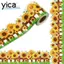 Giấy viền YICA, Tự dính Bảng phấn DIY Bản tin viền bảng, Giấy sáng tạo 7,5cm Nhãn dán trang trí thủ công
