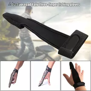 DELMER Găng Tay Đúc Một Ngón Tay 1 Cái Đầu Ngón Tay Trần Chống Trơn Trượt Thiết Bị Cá Thoáng Khí Dây Điều Khiển Găng Tay Bảo Vệ Ngón Tay Đơn