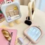 Mới Dễ Thương Chân Lớn Hoạt Hình Để Bàn Trang Điểm Gương Có Mắt Wink Nhiều Màu Kawaii Đứng Gương Mỹ Phẩm