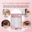 Lông mi giả Cat Whisker có tác dụng khói tự nhiên để sử dụng hàng ngày và tiệc tùng