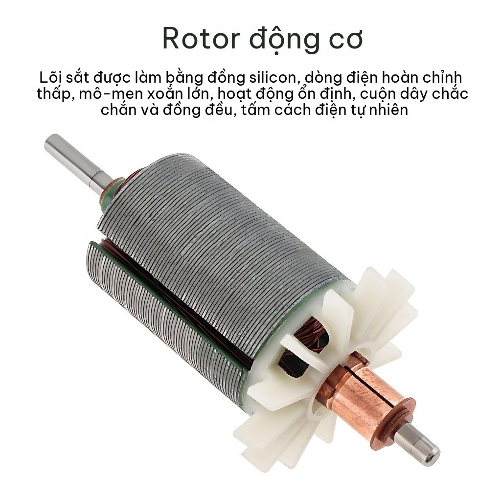 Motor 775/755 12V 21V Máy Cắt Cỏ Pin Bạc Đạn Cốt Ren Kèm Đai Ốc M5 Chính Hãng Phụ Kiện Thay Thế
