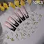 ECK 10 Chiếc 3D Hợp Kim Asterism Móng Tay Quyến Rũ Trang Trí Ngôi Sao Phụ Kiện Lấp Lánh Kim Cương Giả Móng Tay Phần Móng Tay Nghệ Thuật Vật Liệu Cung Cấp HOT
