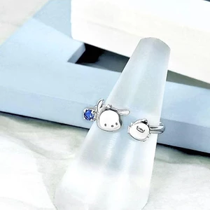 2025 Cổ Điển Series Pacha Dog Crystal Ring Cảm Giác Cao Cấp ins Thời Trang Phù Hợp Với Ngày Lễ Quà Tặng Cho Bạn Gái