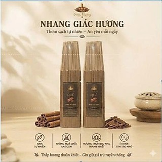 COMBO 2 BÓ CÙNG LOẠI 30CM NHANG TRẦM /ĐÀN HƯƠNG /QUẾ /GỪNG - GIÁC HƯƠNG - BÓ 500G