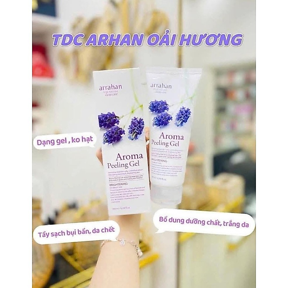 TẨY DA CHẾT ARAHAN DẠNG GEL HOA OẢI HƯƠNG
