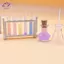 HFTOY 1: 12 Nhà Búp Bê Phòng Thí Nghiệm Bộ Dụng Cụ Nhà Búp Bê Ống Thử Mini Ra Giọt Đo Cốc Mô Hình Búp Bê Nhà Trường Đồ Chơi Cảnh ~