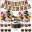 ST2 Harry Potter Chủ Đề Tiệc Sinh Nhật Trang Trí Bộ Biểu Ngữ Bánh Topper Bóng Trẻ Em Bé Sinh Nhật Nhu Cầu Phù Thủy