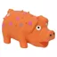 CAST Pig Squeaky Dog Toy, Đồ chơi lợn xẻ vết cao su tương tác mềm, Đồ chơi nhai chó 4in bằng cao su bền bỉ ngộ nghĩnh cho chó nhỏ vừa lớn