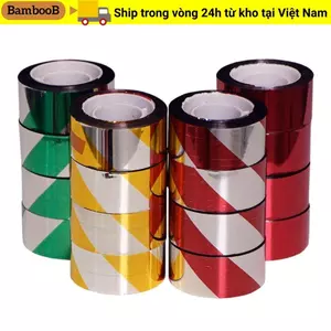 Băng đuổi chim BAMBOOB 50M / 100M, Băng treo chống chim không dính, Băng keo chống chim phản quang hai mặt sáng tạo Động vật nhỏ