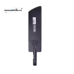 1 Chiếc Ăng Ten 5G 5G 5G / 3G / 4G / GSM Full Band Keo Dính Omni Không Dây Đồng Hồ Thông Minh Router Mô Đun Tăng Đen SMA Nam