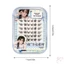 Cụm lông mi giả kiểu Fox tự nhiên Sợi tổng hợp màu đen C Curl 10-13mm