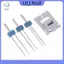 ULJ 9 Rãnh Pintu Ép Chân + 3 Chiếc Hai Đầu Máy May Kim 3 Kích Thước 2 / 3 / 4mm Dành Cho Phụ Kiện Máy May Gia Đình.