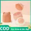 Trong kho gấu hình bé Bột lưu trữ hộp đa chức năng rỗng Puff container cho trẻ em cá tuyết