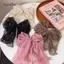 AqToCna Ruy Băng Thời Trang Ngọc Trai Nơ Tóc Cho Nữ Thanh Lịch Voan Nơ Đuôi Ngựa Kẹp Pin Nơ Barrette Ngọt Mũ Phụ Kiện AqToCna