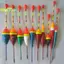 Bộ phao câu cá 1 / 10 Phao câu cá Phao Bobber Phao câu cá Sti Phao trộn kích thước Phao màu cho phụ kiện câu cá [MỚI]
