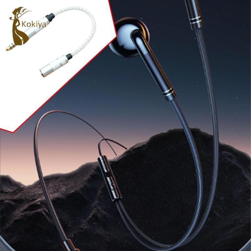 Cáp chuyển đổi tai nghe kokiya Premium 4.4mm Nam đến 3.5mm Nữ dành cho những người yêu thích âm nhạc