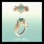 Dan Hengteng Wild Ring Original Fancy Derivative Ấn Tượng Thiết Kế Tinh Tế Nhẫn Anime Trò Chơi Hàng Hóa Nhẫn