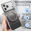 360 Chân Đế Xoay Từ Tính Sợi carbon Ốp Lưng Điện Thoại iPhone 17 Pro Max 16 Plus 15 14 13 Thoải Mái Cầm Chân Đế Bao