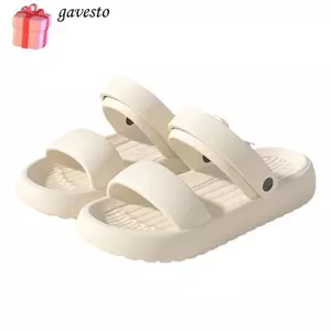 Dép nữ GAVESTO Cloud, Dép đế dày chống thấm nước, Giày đi trong nhà thoải mái nhẹ