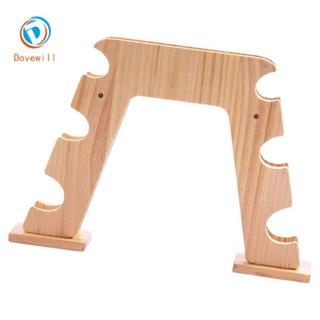 Dovewill Heavy Duty Quả Tạ Giá Để Đồ Bằng Gỗ Ba Lớp Trọng Lượng Sắp Xếp Đứng Tiết Kiệm Không Gian Giá Đỡ Tập Gym Tại Nhà