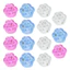 < Pluscloth > Đồ chơi giảm căng thẳng hình chân mèo trong suốt Fidget hình vuông dành cho người lớn và trẻ em Hỗ trợ tập trung và lo âu cầm tay nhỏ Hoàn hảo để thư giãn và căng thẳng vui nhộn