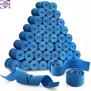 RTJIFSS 50Pack Tourniquet, Dây cầm máu cao su không chứa cao su TPE màu xanh, Dây cầm máu