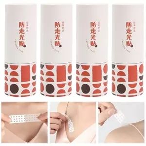 50 / 100 Chiếc - Băng Lót Trong Suốt Thoáng Khí Nam Nữ Mùa Hè Áo Ngực Thoáng Khí Mạnh Tự Dính Miếng Dán Băng Cơ Thể Hai Mặt