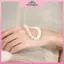 MYPANDA Vòng tay đính cườm thủ công Tourmaline tinh tế thời trang dành cho nữ Cô gái Vòng tay dây đàn hồi tinh tế Quà tặng nhẫn đính cườm sáng tạo.