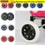 SUNKISSD 2 Bánh xe mua sắm, Bánh xe lốp EVA 6.3 inch, Bánh xe lăn thay thế chống trượt linh hoạt