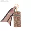 # HB # Ví đựng tiền xu hình trụ có móc khóa in và dây kéo cổ điển để lưu trữ Mini tiện dụng.