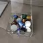 Hộp đựng cà phê viên nang Acrylic GCDHome Hộp đựng trong suốt chống bụi có nắp HOT