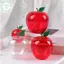 PUSKY 6 Cái Màu Đỏ Ủng Hộ Hộp Kẹo Hình Bình Hộp Đựng Để Trang Trí Ngày Lễ Và Bảo Quản VN
