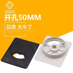 Hộp Dây Nhựa Trang Trí Lỗ Mở 50 Mm Ren Hộp Dây Bao Máy Tính Dây Bao Da Máy Tính Để Bàn Vỏ Mặt Bàn 6NHB