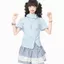 Áo Sơ Mi Bên Trong Gothic Mùa Hè 2026 Phong Cách Mới Kẻ Sọc Ngắn Tay Bán Chạy Thiết Kế Áo Sơ Mi Nhỏ Rộng Ôm Hơn Nhìn Top