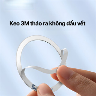 Vòng từ tính tùy chỉnh, hỗ trợ sạc không dây, dùng được cho mọi loại điện thoại iPhone Samsung Xiaomi Huawei OPPO