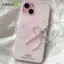 Vỏ Màu Hồng Ngôi Sao Dễ Thương Cho infinix Hot 60 60i 50 40 30 30i 12i Pro Plus Pro + 9 Play 8 4G 5G Vỏ Chấm Bi Đơn Giản Vỏ Điện Thoại Bóng Trắng