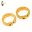 2 Chiếc Khóa Xe Đạp Nhẫn Cố Định Độ Dày 8 / 12 Mm Tay Cầm Thanh Cầm Đầu Phần Hợp Kim