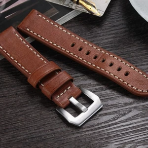 Dây đeo cổ tay bằng da BTM cho đồng hồ thông minh ZA3 24Mm Dây đeo đồng hồ thoải mái Dây đeo đồng hồ chống nước Sửa chữa
