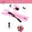 HFTOY 296 Chiếc Bộ Dụng Cụ Sửa Chữa Dây Kéo Thay Thế Kéo Có Dây Kéo Kim Loại Chốt Thanh Trượt Dây Kéo Dừng Người Giữ Chân Chèn Dây Kéo Ext ~