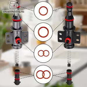 Tweeduj 15 Chiếc Vòng Chữ O Bộ Đệm Silicon Cho Máy Pha Cà Phê Saeco Nhóm Pha Đầu Nối Vòi Niêm Phong Nhẫn Phụ Kiện VN