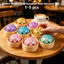 8.5cm Chảy Lấp Lánh Baozi Squishy Đồ Chơi Có Hộp Hấp Bền Chống Rò Rỉ TPR Bóng Căng Thẳng Cho Văn Phòng Tại Nhà Lớp Học