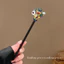 WHX-Cloisonne Kẹp Tóc Vỏ Cổ Kẹp Tóc Sườn Xám Bước Lắc Kẹp Tóc Cuộn Dây Cổ Điển Kẹp Tóc Quà Tặng