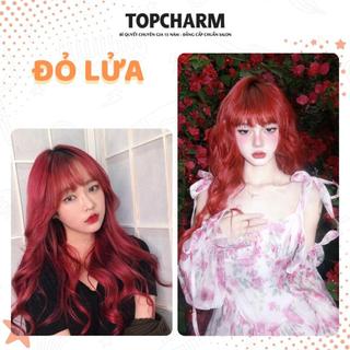 [NHIỀU DƯỠNG] Thuốc nhuộm tóc ĐỎ LỬA màu hot trend Chamis không cần tẩy dưỡng tóc nữ chuẩn Salon kèm bộ dụng cụ