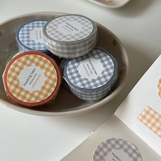Washi tape caro Papier Platz Vol.2 chiết 1m