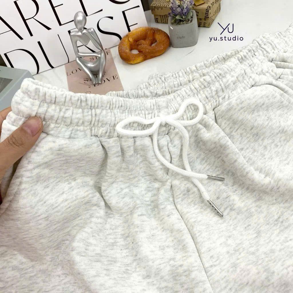 Quần short , quần đùi nữ chất cotton tầu màu Xám mặc mát mẻ mùa hè -thoitrang
