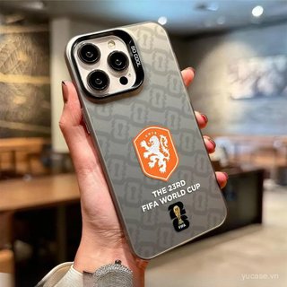 Ốp Điện Thoại Mới Họa Tiết World Cup Bóng Đá Thích Hợp Cho iPhone 17promax 16promax 17 16 15 14 promax 13promax 13 12 11 pro max 16pro 15pro Ốp Bảo Vệ Chống Sốc
