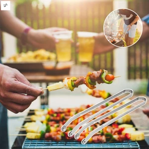 Kẹp quay xúc xích BBQ Kẹp nướng đa năng để biến thịt xông khói