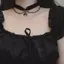 Vòng cổ thời trang phong cách Hàn Quốc Nelace dành cho nữ Dây chuyền xương đòn Gothic cổ điển với mặt dây chuyền mặt trăng Cô gái Ne Phụ kiện trang sức [Mina]