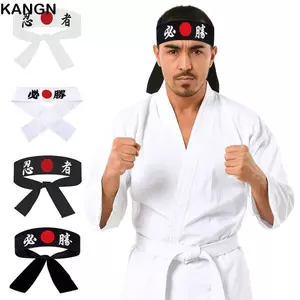 Băng đô KANGN Hachimaki, Băng đô Nhật Bản đa năng hút ẩm, Phụ kiện trang phục Mũ lưỡi trai Karate thoáng khí Tập thể dục thể thao