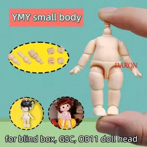 DARON Nhỏ Gsc Body, Obitsu 11 Multi-Joint YMY Body, Trang Phục Sinh Nhật Thay Thế Da Trắng BJD Mô Hình Búp Bê Đồ Chơi DIY